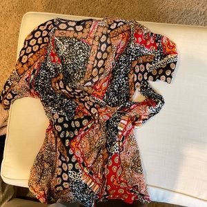 Berksha Wrap Dress- Size SMALL